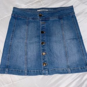 Jean skirt